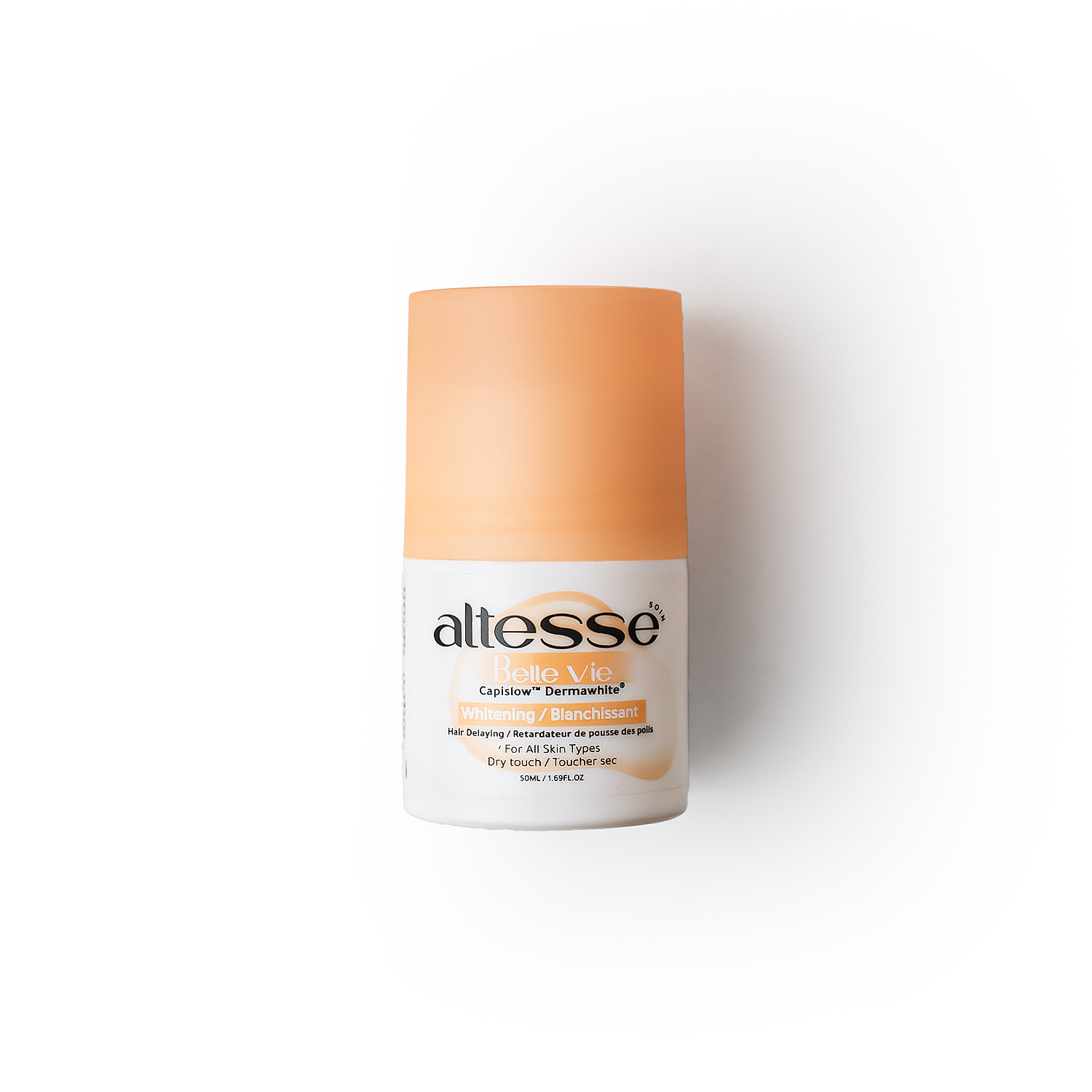 Whitening and Hair Delaying Roll-On Deodorant  Belle vie 50Ml (Coconut and Oud scent)