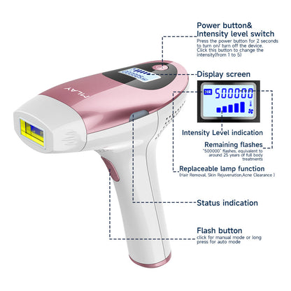 Mlay T3 IPL Hair removal - Elegant Blue